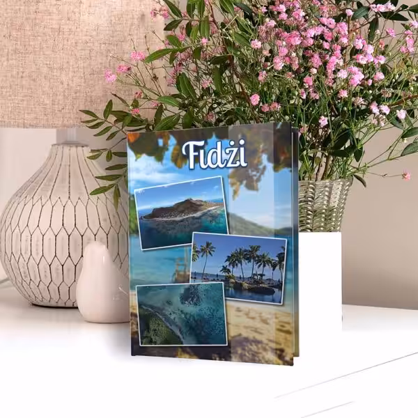 album na zdjęcia kieszeniowy, pamiątka z wakacji, fidżi