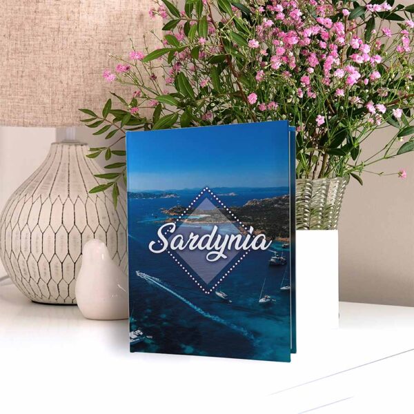 album na zdjęcia kieszeniowy, pamiątka z wakacji, włochy, sardynia, palau