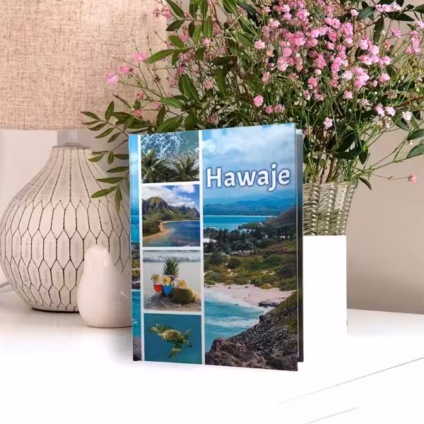album na zdjęcia kieszeniowy, pamiątka z wakacji, hawaje, usa