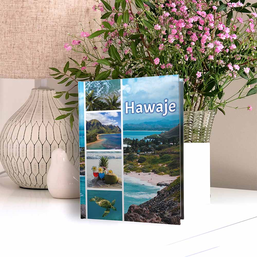 album na zdjęcia kieszeniowy, pamiątka z wakacji, hawaje, usa