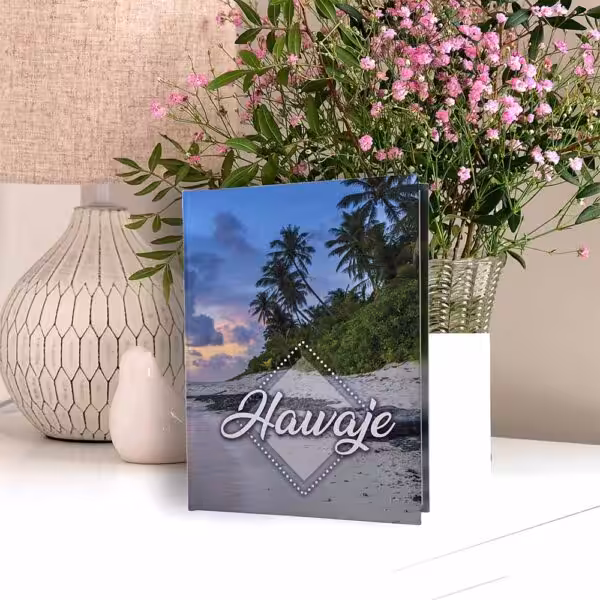 album na zdjęcia kieszeniowy, pamiątka z wakacji, usa, hawaje
