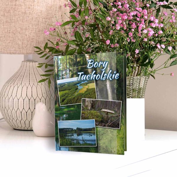 album na zdjęcia kieszeniowy, pamiątka z wakacji, bory tucholskie, polska