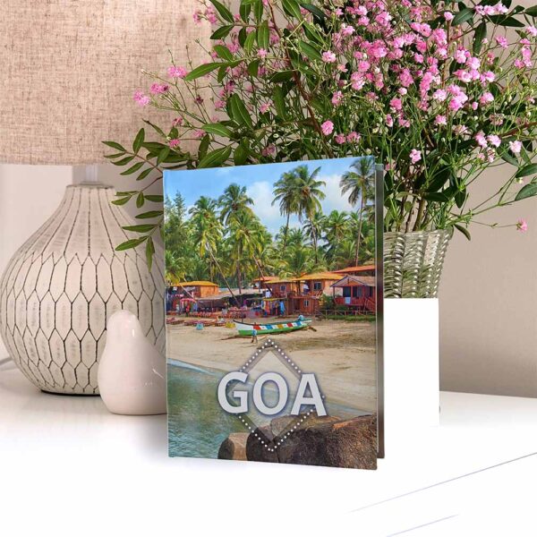 album na zdjęcia kieszeniowy, pamiątka z wakacji, goa, indie