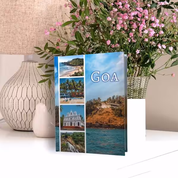 album na zdjęcia kieszeniowy, pamiątka z wakacji, goa