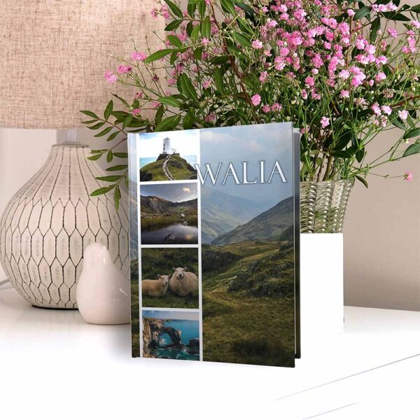 album na zdjęcia kieszeniowy, pamiątka z wakacji, walia, wielka brytania