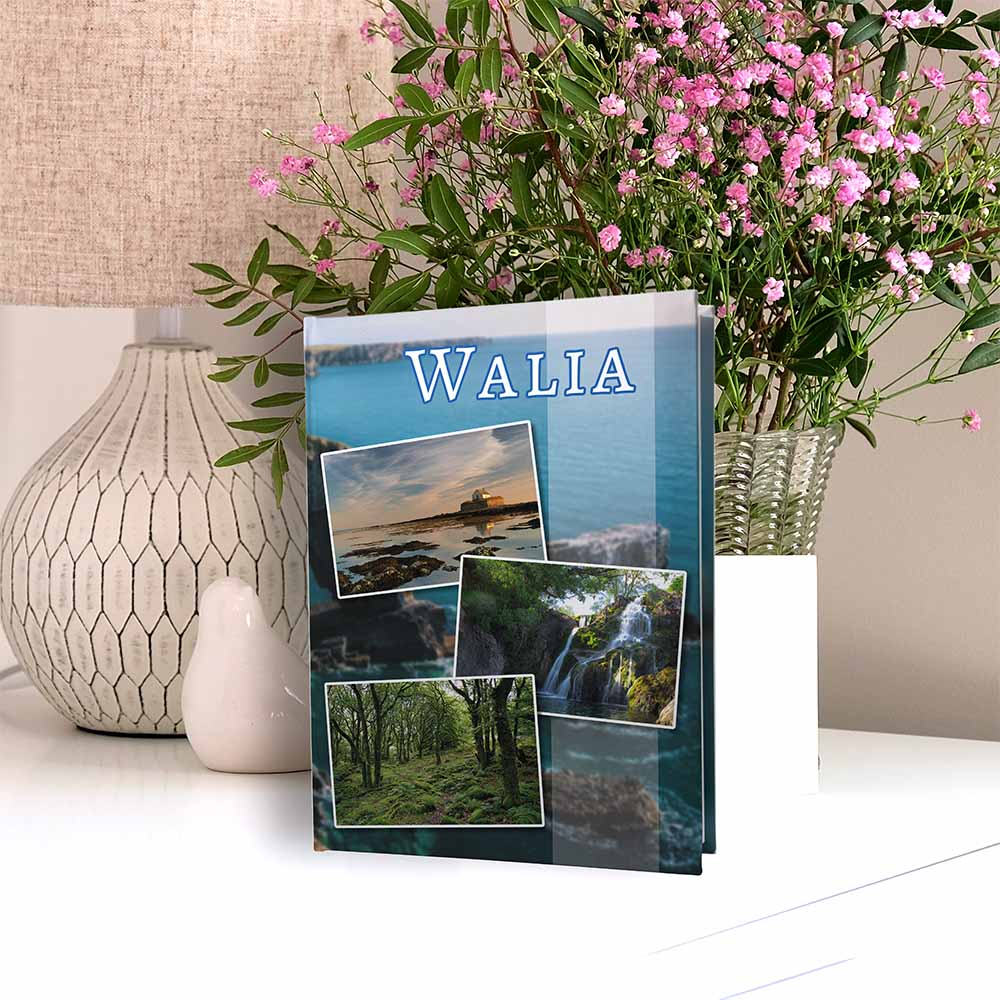 album na zdjęcia kieszeniowy, pamiątka z wakacji, walia