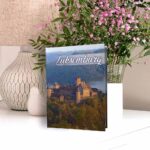 album na zdjęcia kieszeniowy, pamiątka z wakacji, luksemburg