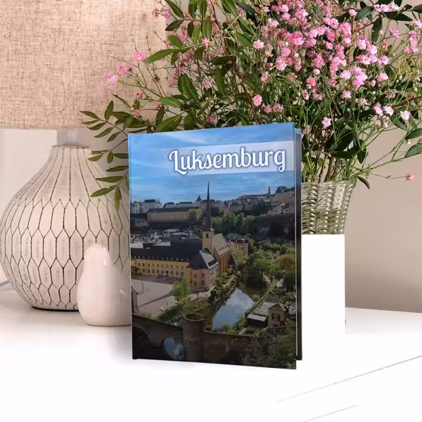 album na zdjęcia kieszeniowy, pamiątka z wakacji, europa, luksemburg