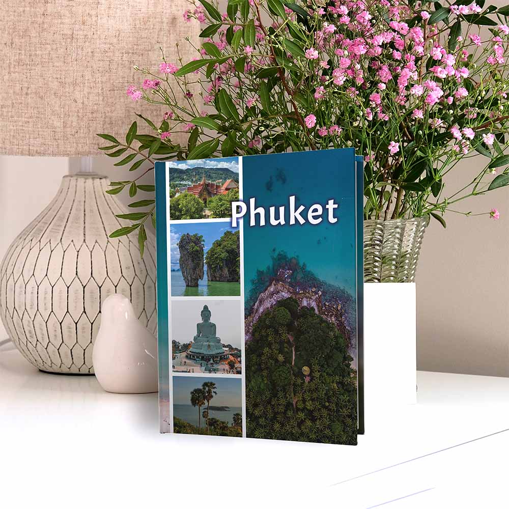album na zdjęcia kieszeniowy, pamiątka z wakacji, phuket, tajlandia