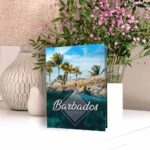 album na zdjęcia kieszeniowy, pamiątka z wakacji, barbados