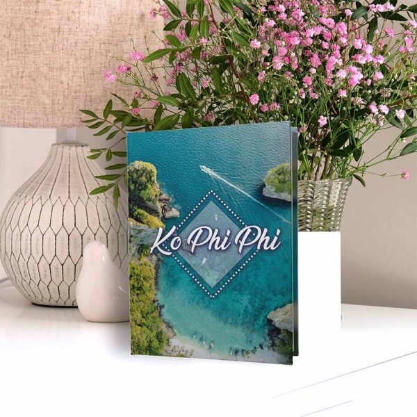 album na zdjęcia kieszeniowy, pamiątka z wakacji, tajlandia, ko phi phi