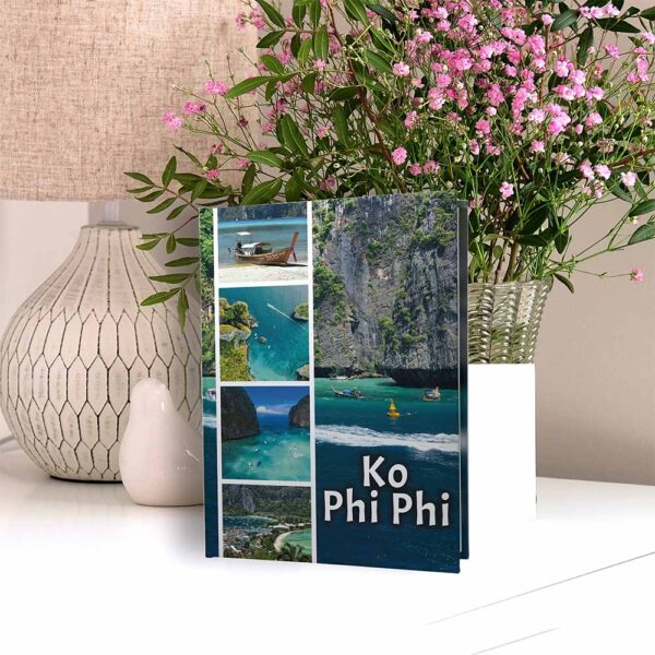album na zdjęcia kieszeniowy, pamiątka z wakacji, ko phi phi, tajlandia