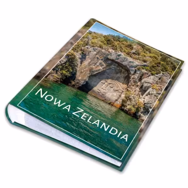 album na zdjęcia kieszeniowy, pamiątka z wakacji, nowa zelandia