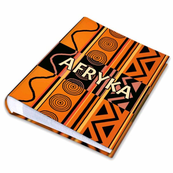 album na zdjęcia kieszeniowy, pamiątka z wakacji, afryka, wzór