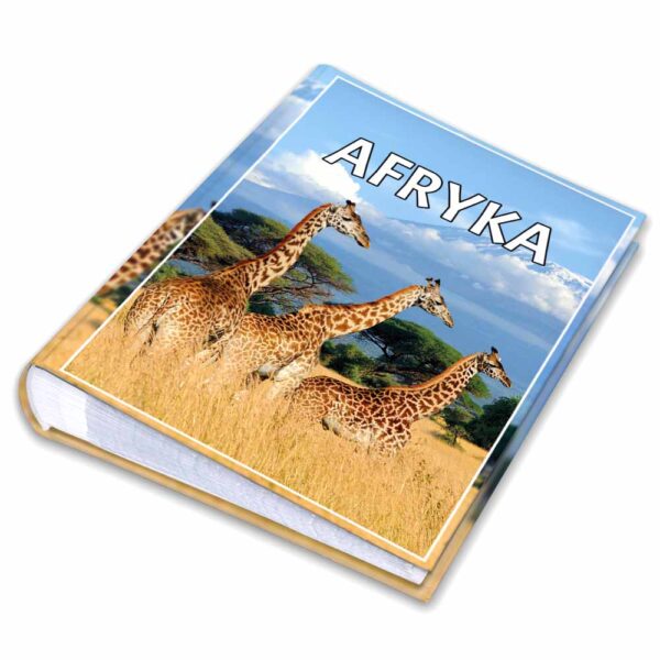 album na zdjęcia kieszeniowy, pamiątka z wakacji, afryka, Żyrafy
