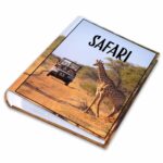 album na zdjęcia kieszeniowy, pamiątka z wakacji, afryka, safari