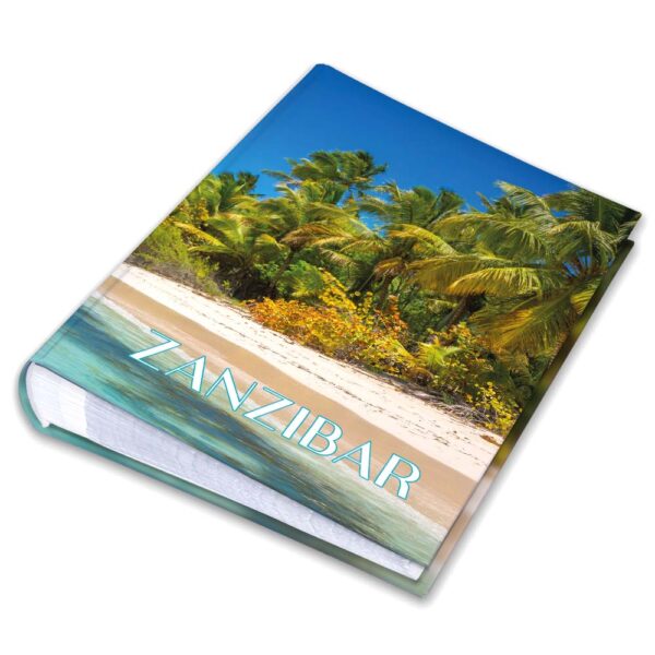 album na zdjęcia kieszeniowy, pamiątka z wakacji, afryka, zanzibar, wybrzeże
