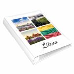 album na zdjęcia kieszeniowy, pamiątka z wakacji, litwa