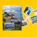 kieszeniowy album na zdjęcia, pamiątka z wakacji, tanzania, sawanna