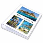 kieszeniowy album na zdjęcia, pamiątka z wakacji, grecja, kos