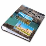 kieszeniowy album na zdjęcia, pamiątka z wakacji, oman, maskat, wielki meczet sułtana kabusa
