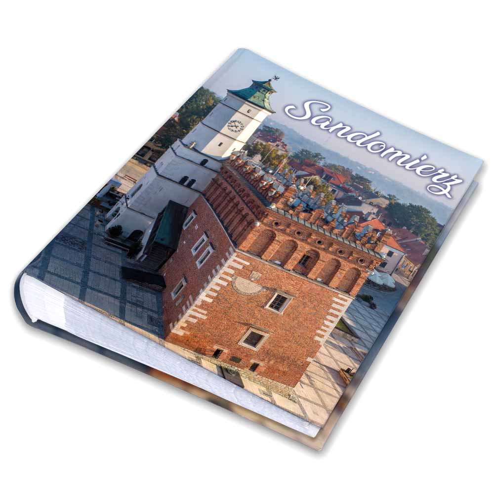 album na zdjęcia kieszeniowy, pamiątka z wakacji, sandomierz, polska, brama opatowska