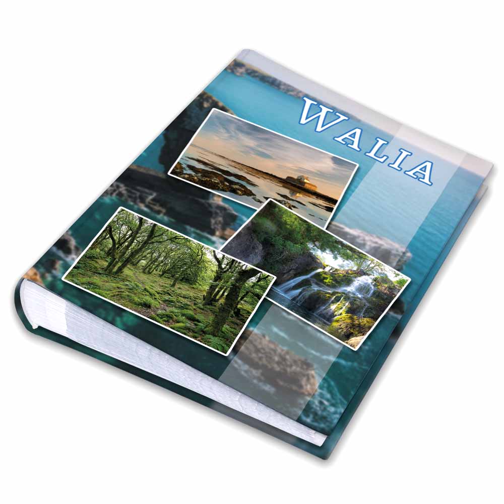 album na zdjęcia kieszeniowy, pamiątka z wakacji, walia