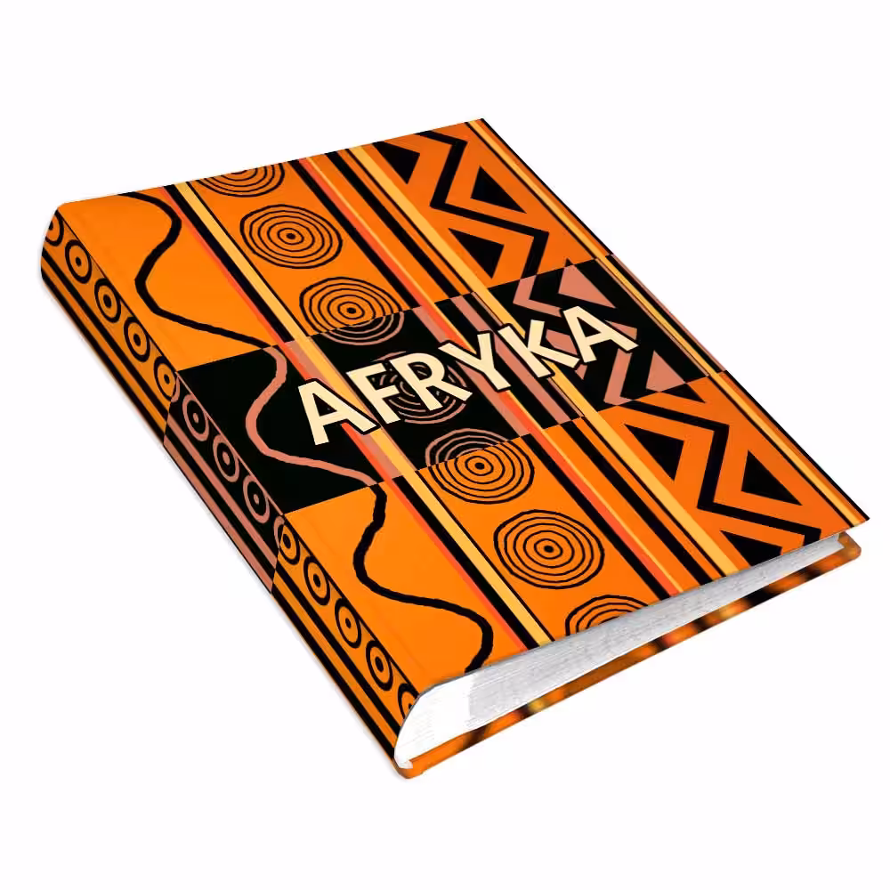 album na zdjęcia kieszeniowy, pamiątka z wakacji, afryka, wzór