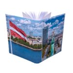 album na zdjęcia kieszeniowy, pamiątka z wakacji, Łotwa, ryga