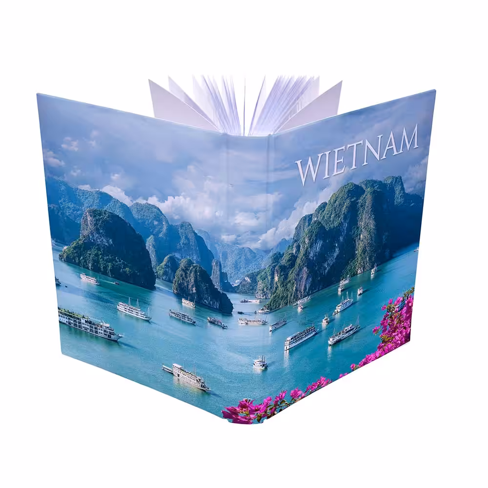 album na zdjęcia kieszeniowy, pamiątka z wakacji, azja, wietnam