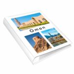 kieszeniowy album na zdjęcia, pamiątka z wakacji, azja, oman,  wielki meczet sułtana kabusa