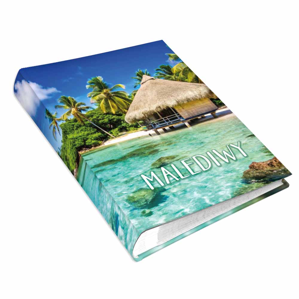 album foto, kieszeniowy, pamiątka z wakacji, azja, malediwy,
