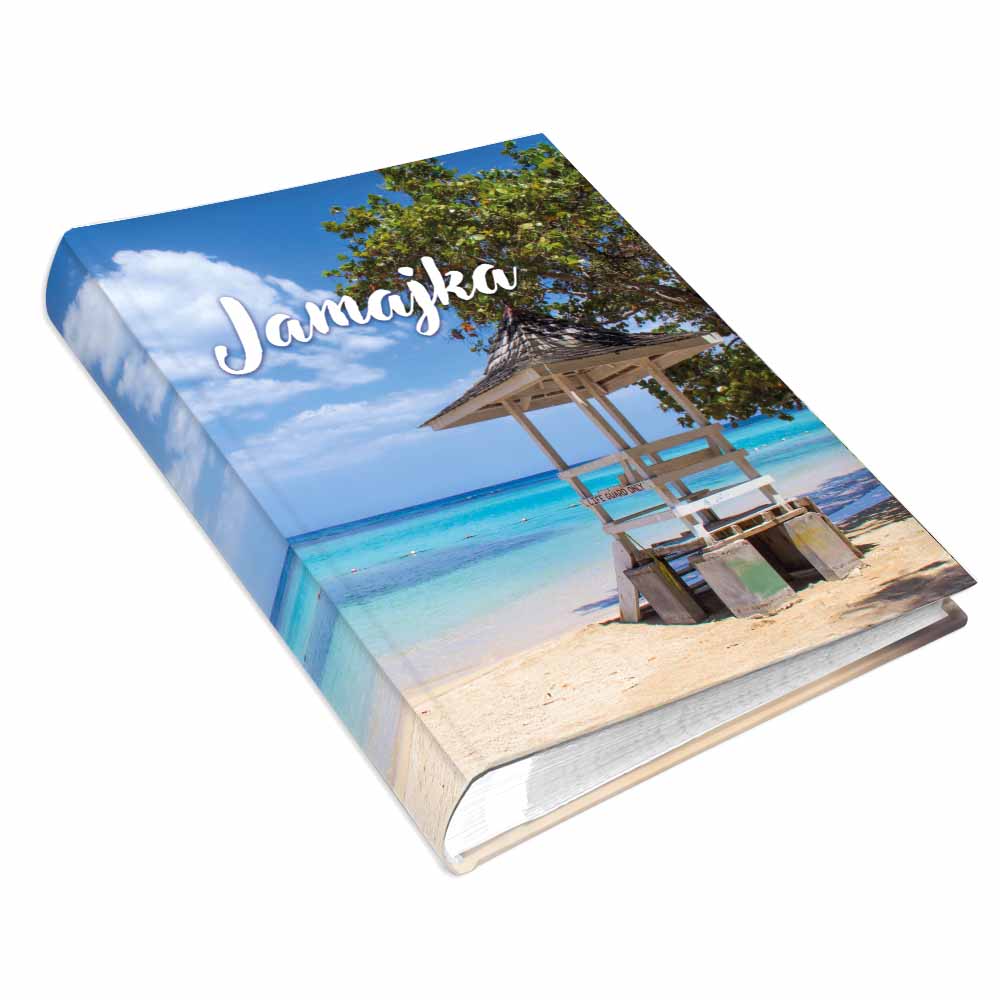 album na zdjęcia kieszeniowy, pamiątka z wakacji, wyspy karaibskie, jamajka, doctor's cave beach