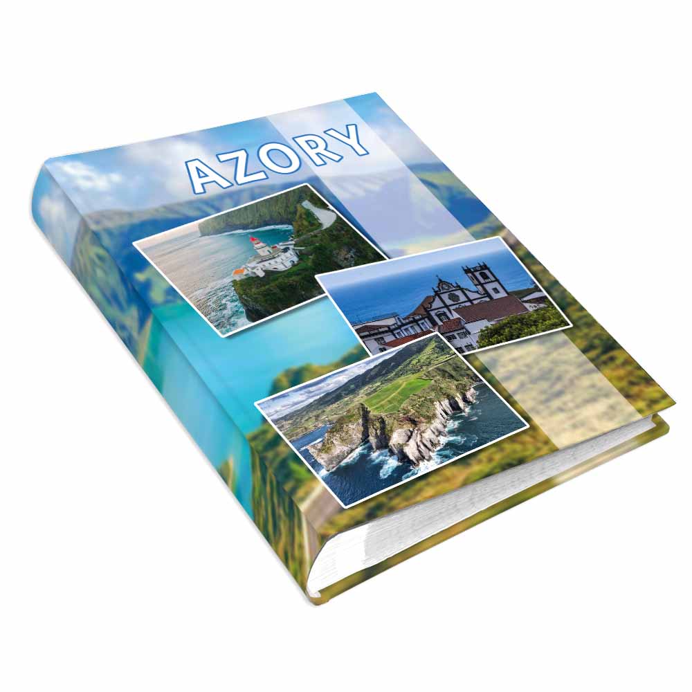 album na zdjęcia kieszeniowy, pamiątka z wakacji, portugalia, azory,