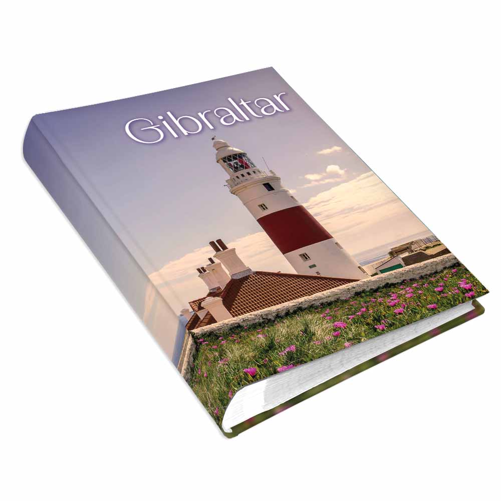 album na zdjęcia kieszeniowy, pamiątka z wakacji, europa, gibraltar, latarnia morska europa point