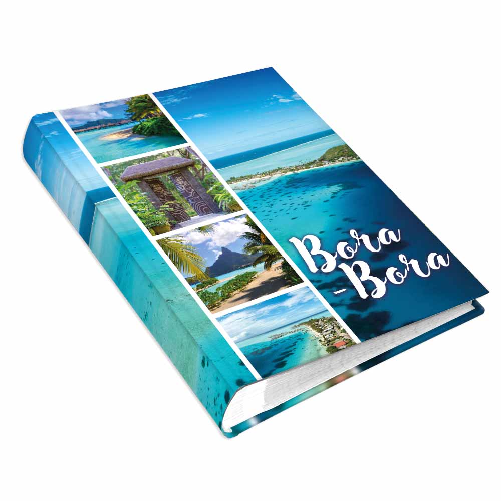 album na zdjęcia kieszeniowy, pamiątka z wakacji, bora-bora