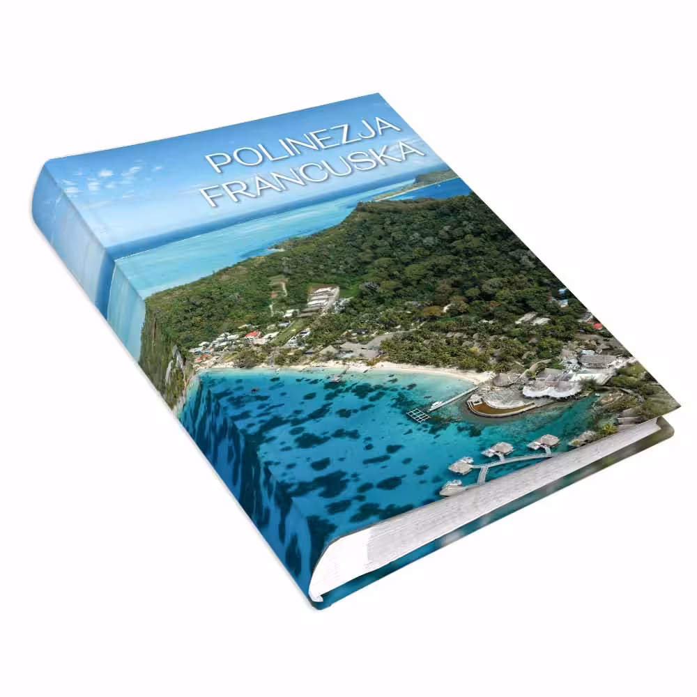 album na zdjęcia kieszeniowy, pamiątka z wakacji, polinezja francuska, papeete