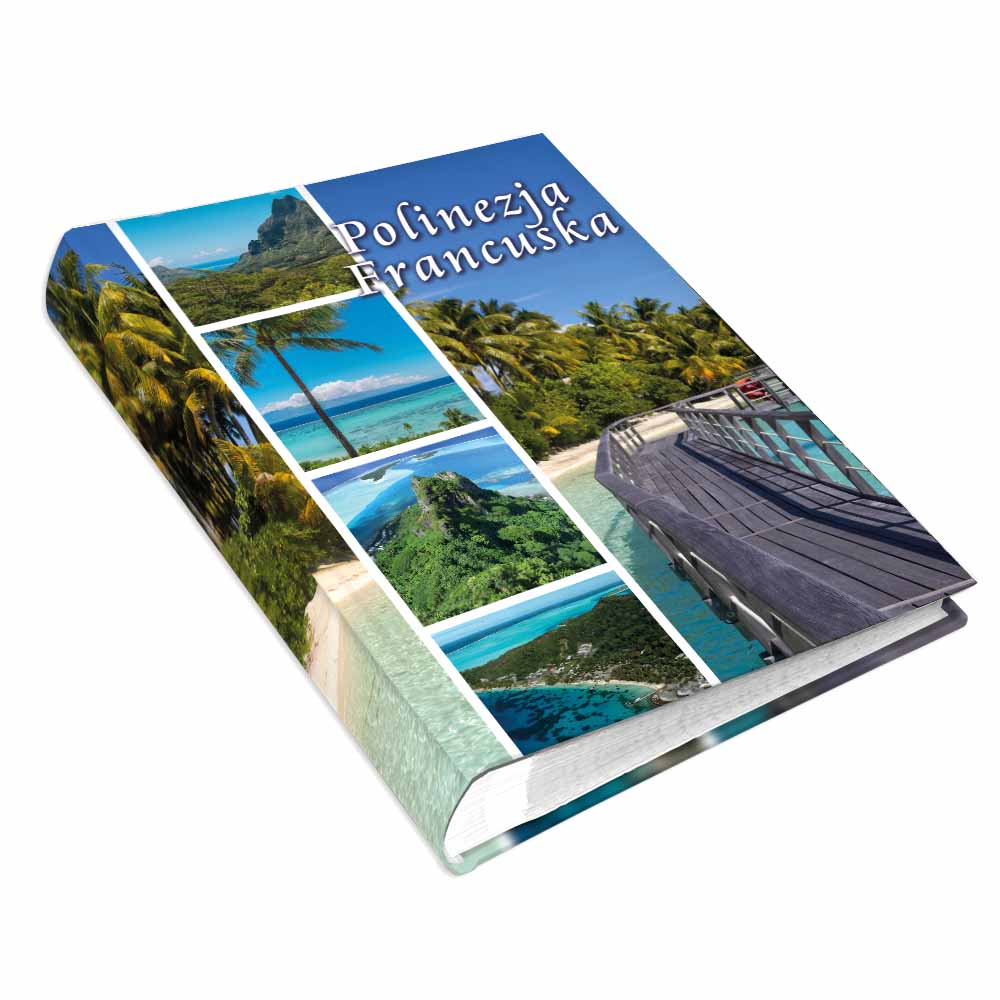 album na zdjęcia kieszeniowy, pamiątka z wakacji, polinezja francuska, oceania