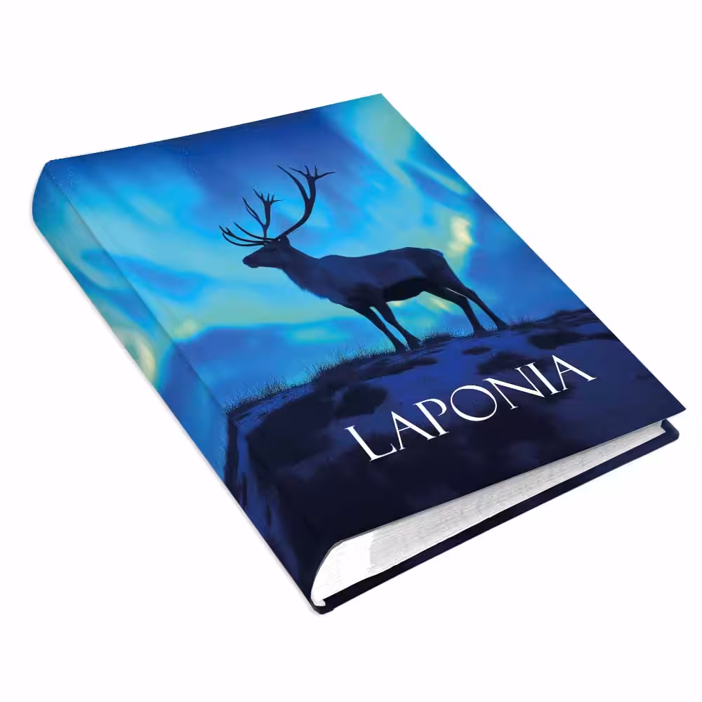 album na zdjęcia kieszeniowy, pamiątka z wakacji, finlandia, laponia