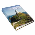album na zdjęcia kieszeniowy, pamiątka z wakacji, walia, latarnia morska na wyspie llandwyn