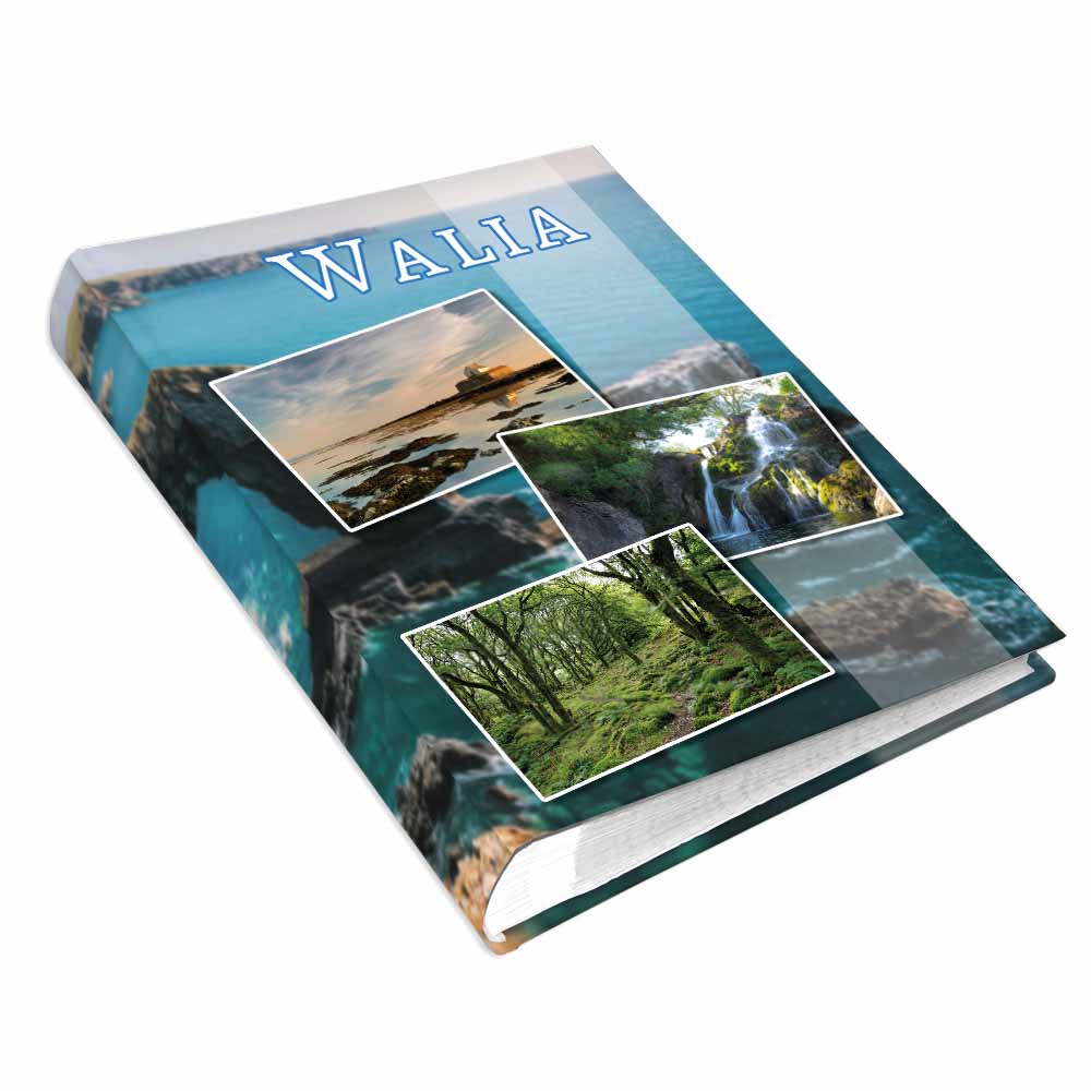 album na zdjęcia kieszeniowy, pamiątka z wakacji, walia