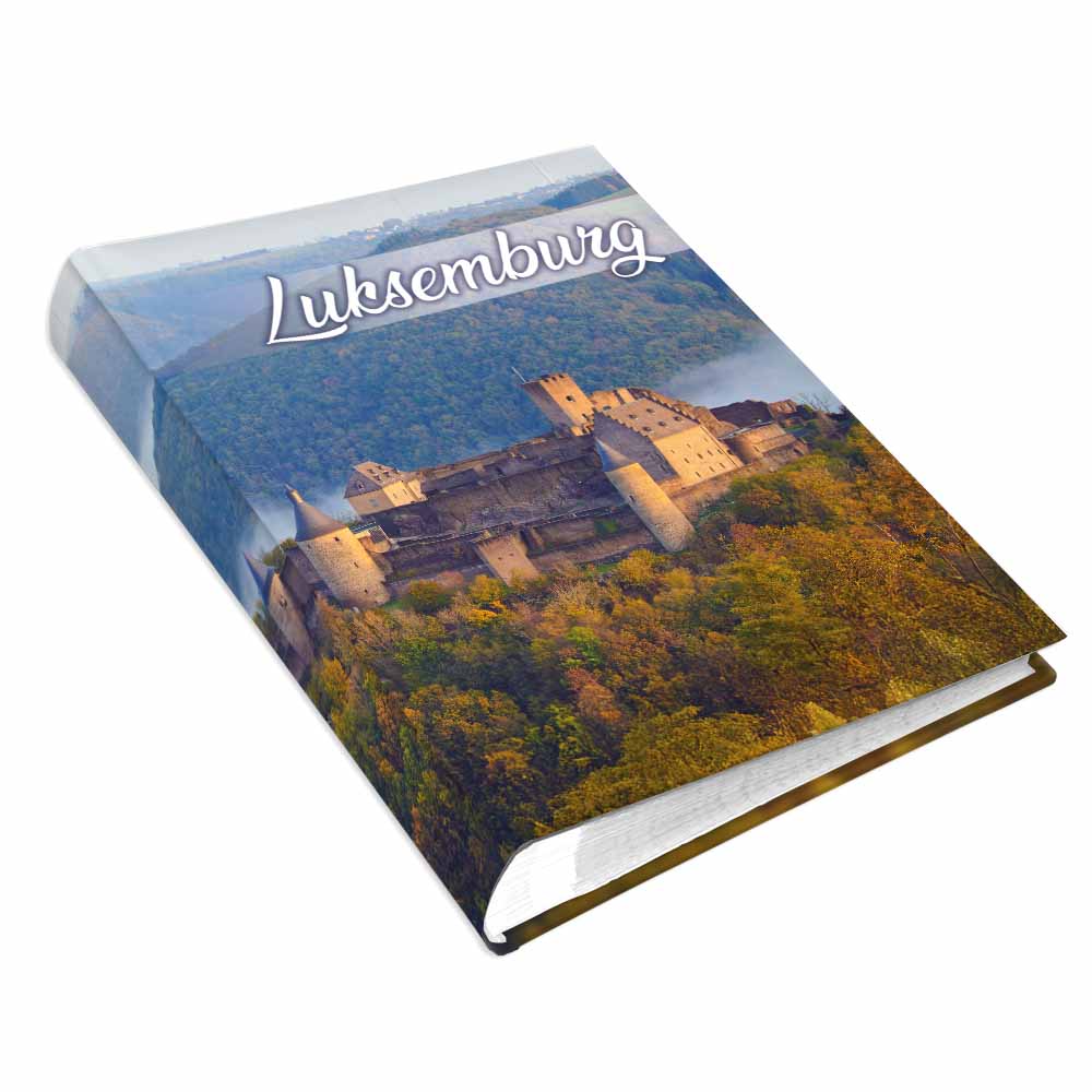 album na zdjęcia kieszeniowy, pamiątka z wakacji, luksemburg