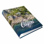 album na zdjęcia kieszeniowy, pamiątka z wakacji, capri, włochy, morze tyrreńskie