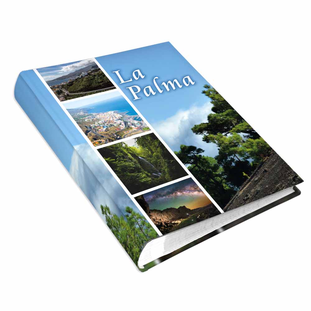 album na zdjęcia kieszeniowy, pamiątka z wakacji, la palma, hiszpania