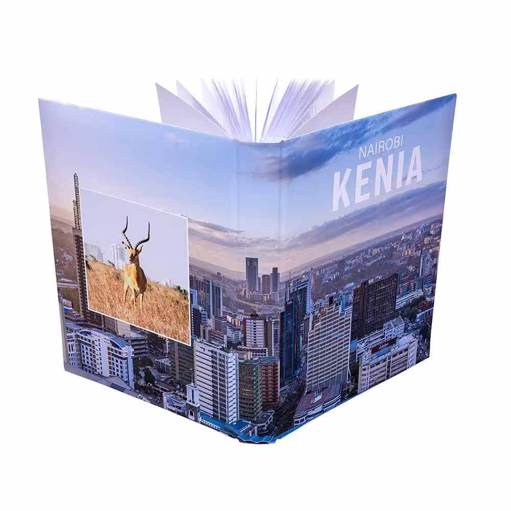 album na zdjęcia kieszeniowy, pamiątka z wakacji, afryka, kenia