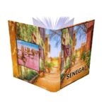 album na zdjęcia kieszeniowy, pamiątka z wakacji, afryka, senegal, dakar