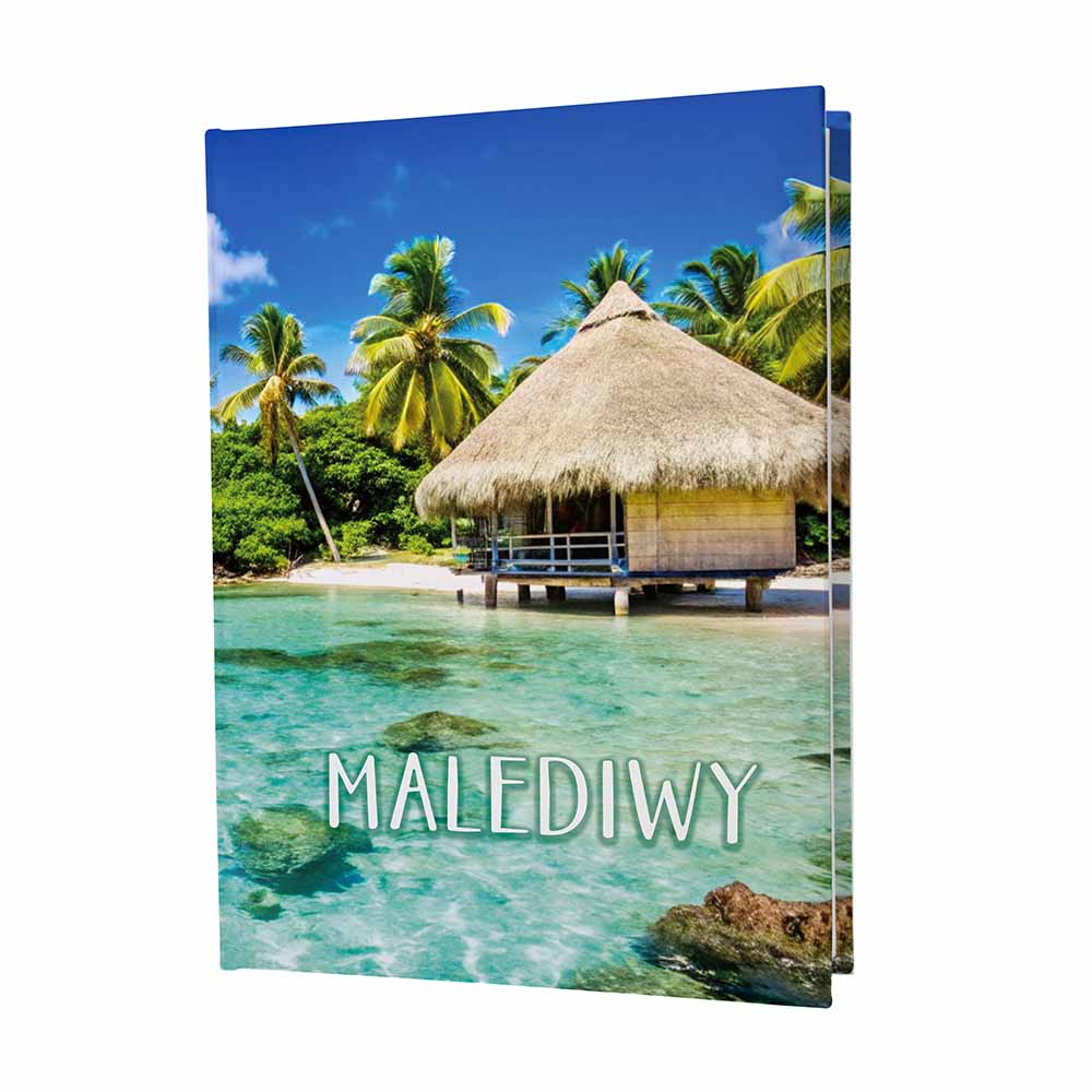 album foto, kieszeniowy, pamiątka z wakacji, azja, malediwy,