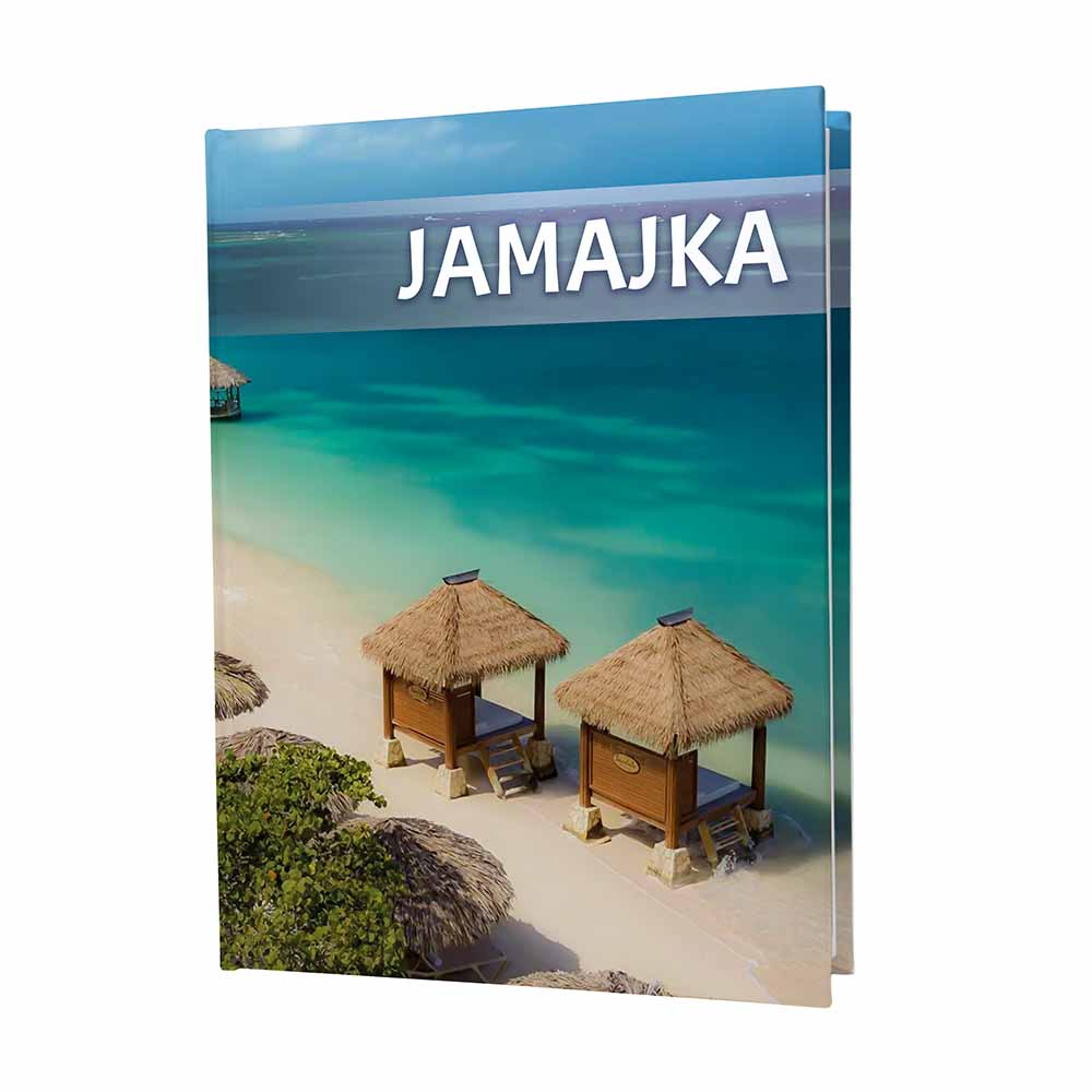 album na zdjęcia kieszeniowy, pamiątka z wakacji, jamajka, morze karaibskie, seven mile beach