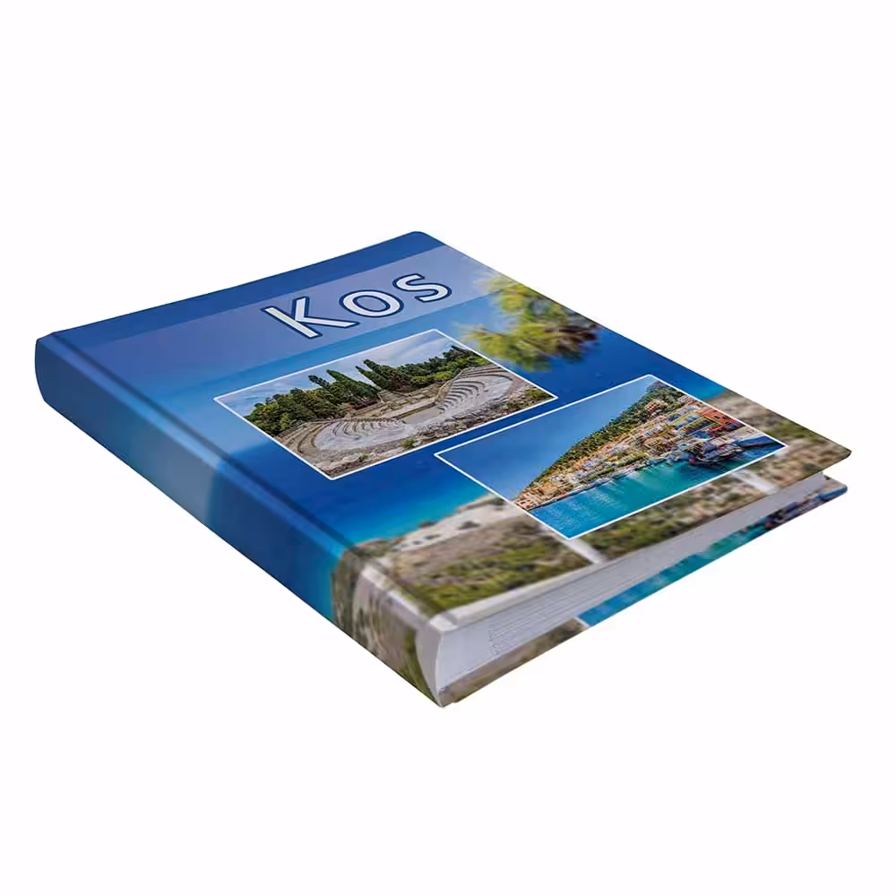 kieszeniowy album na zdjęcia, pamiątka z wakacji, kos, grecja