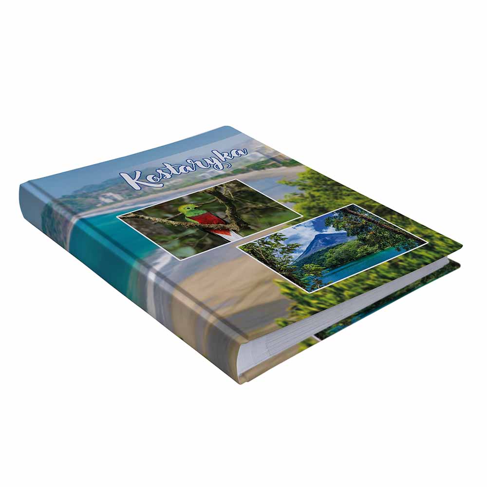 album na zdjęcia kieszeniowy, pamiątka z wakacji, ameryka środkowa, kostaryka